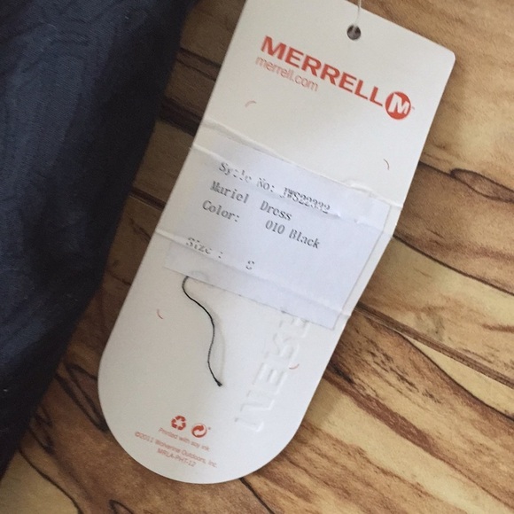 NWT Merrill black dress with pockets size S - Picture 3 of 8